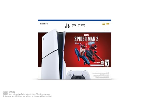 PlayStation 5 Slim Console   Marvel s Spider Man 2 Bundle