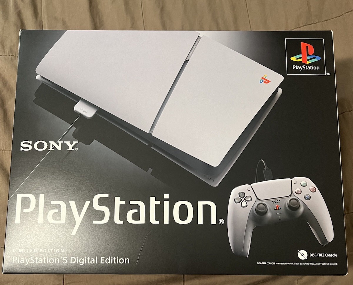 PlayStation 5 Slim Digital Edition Console  30th Anniversary PS5 Classic  Sealed