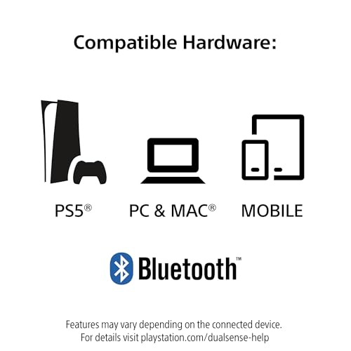 PlayStation DualSense  Wireless Controller   Midnight Black   For PS5  PC  MAC & Mobile