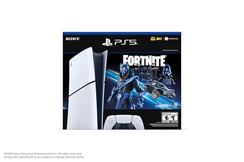 PlayStation PS5 Console   Fortnite Cobalt Star Digital Edition
