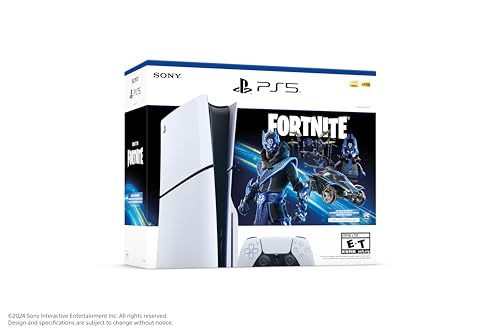 PlayStation PS5 Console   Fortnite Cobalt Star Disc Edition