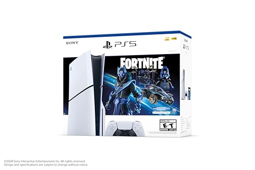 PlayStation PS5 Console   Fortnite Cobalt Star Disc Edition