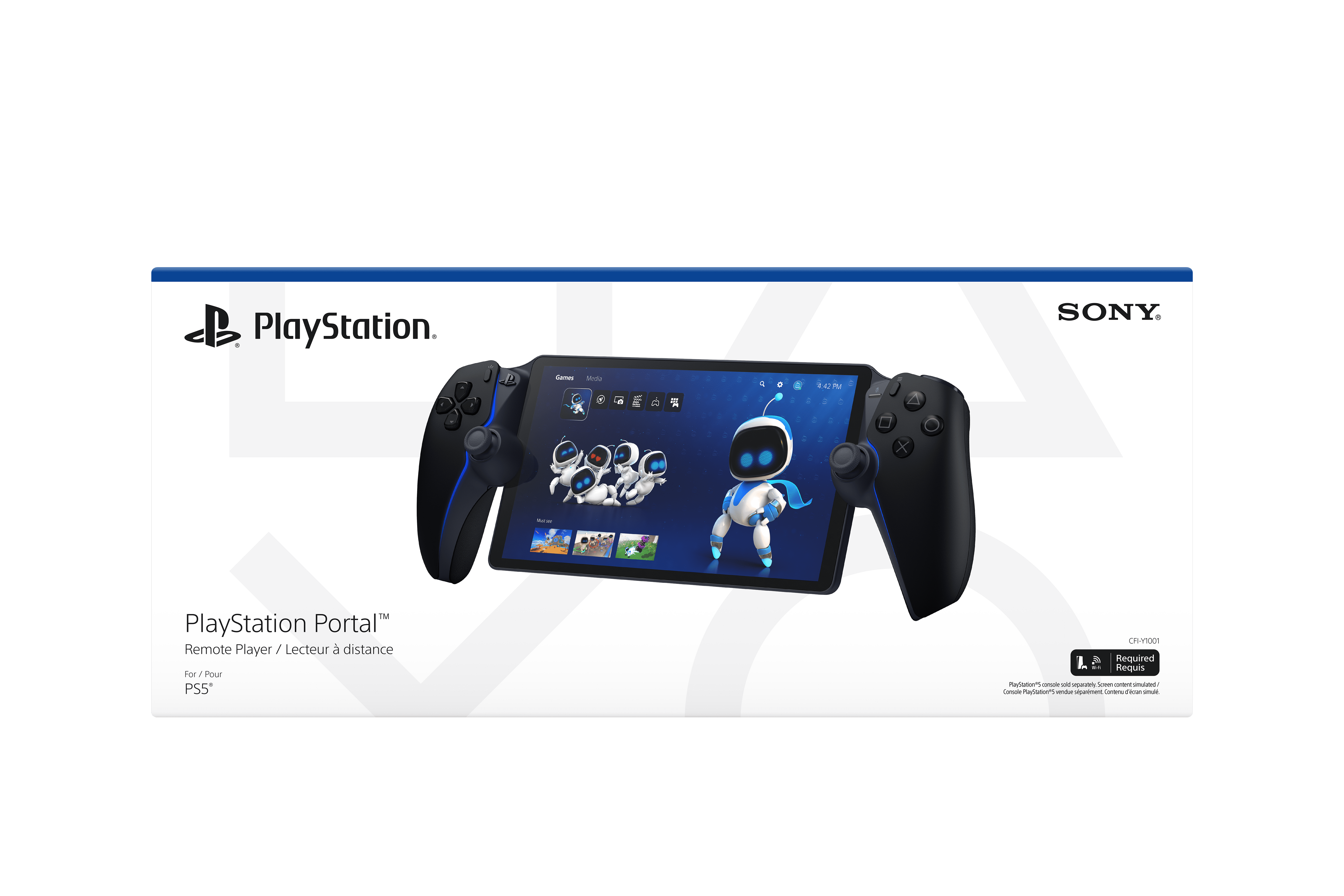 PlayStation Portal Reproductor Remoto   Negro Medianoche