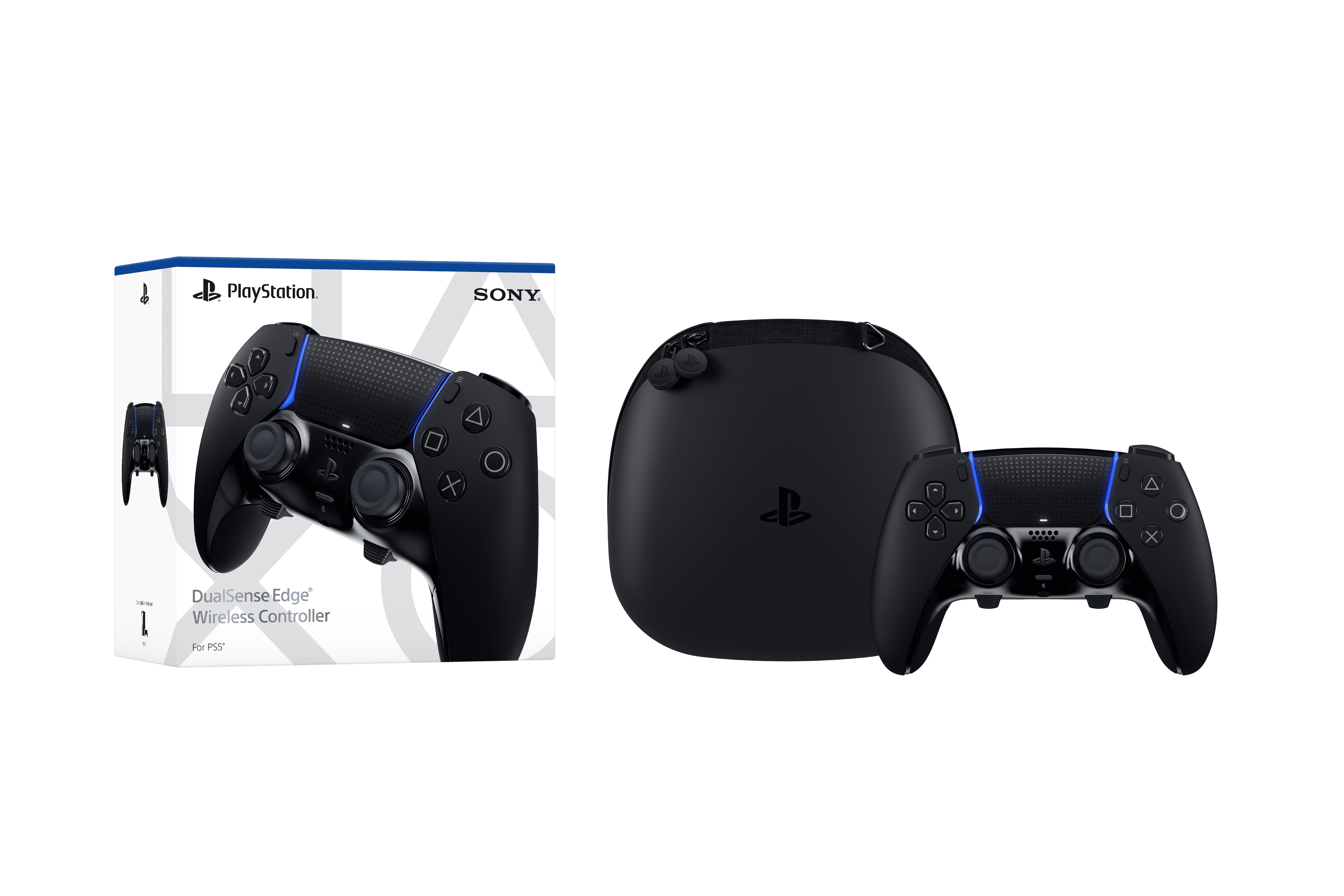 PlayStation Sony PS5 DualSense Edge Wireless Controller   Midnight Black