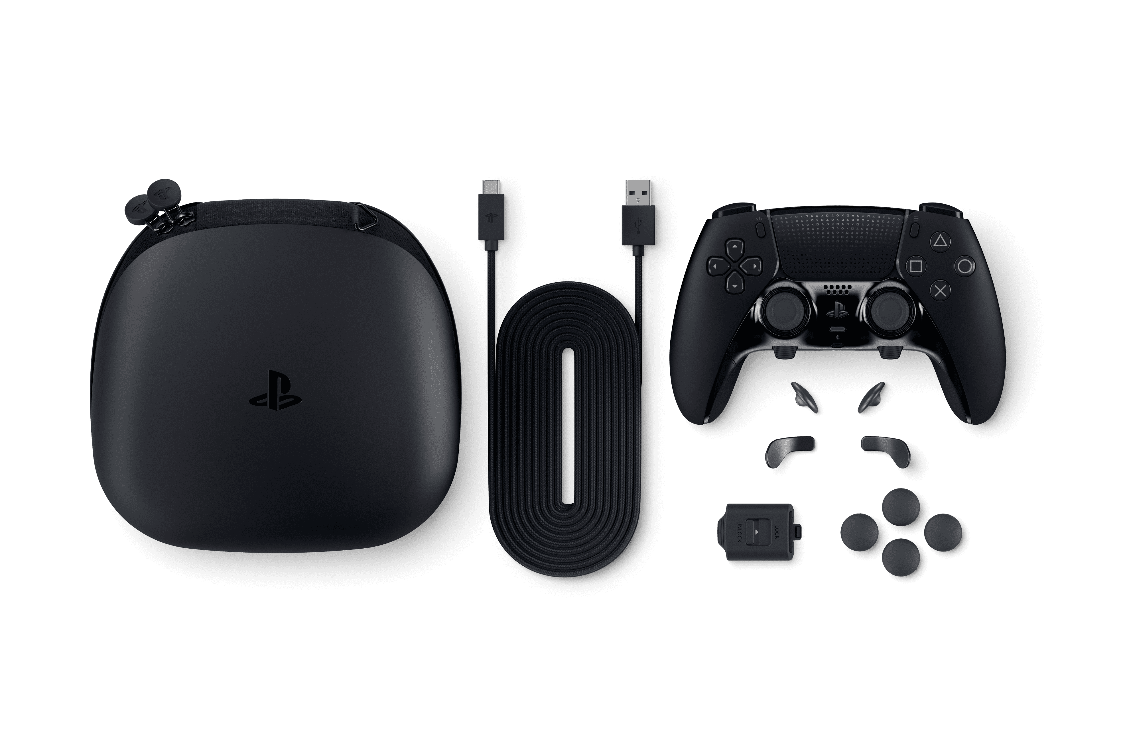 PlayStation Sony PS5 DualSense Edge Wireless Controller   Midnight Black