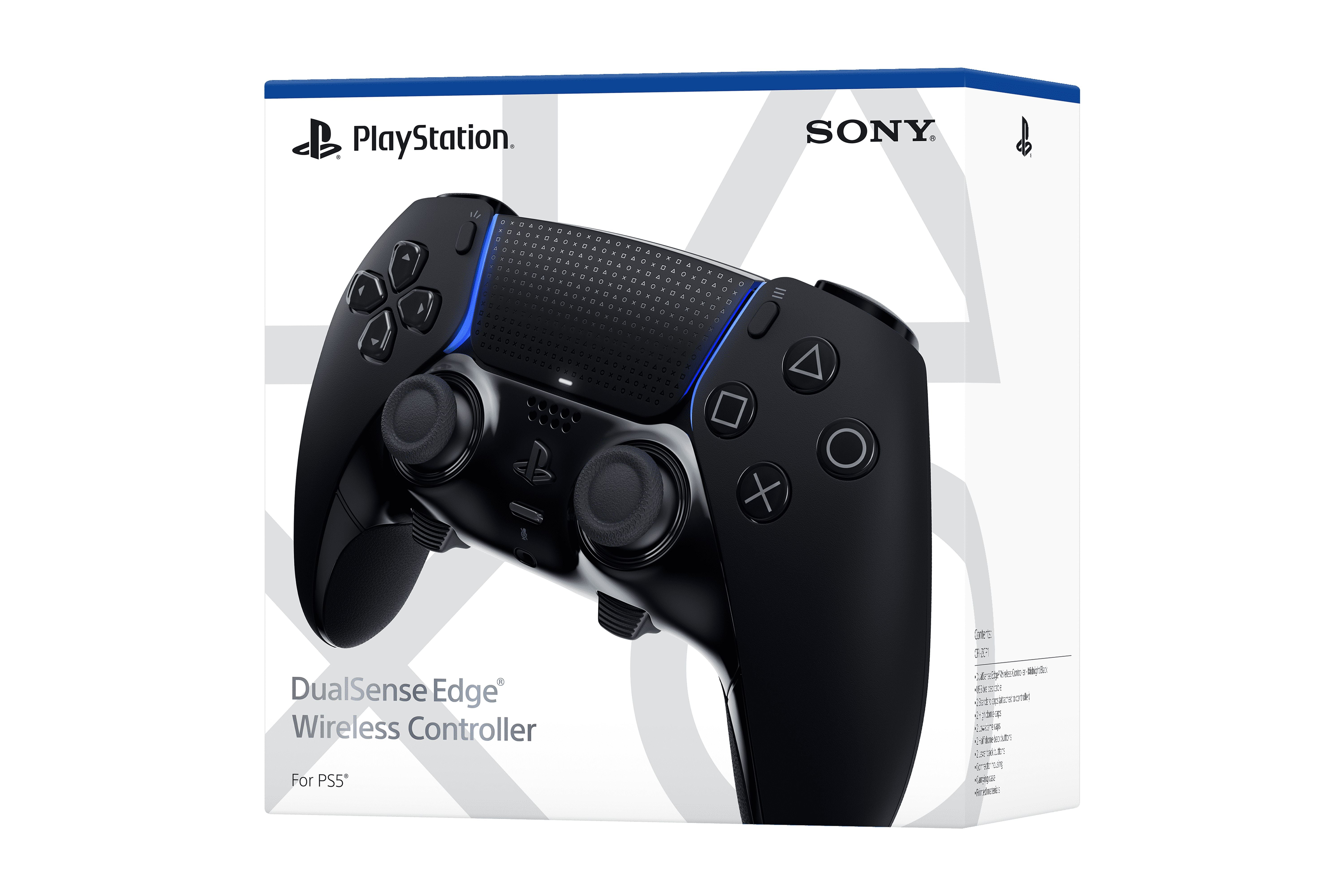PlayStation Sony PS5 DualSense Edge Wireless Controller   Midnight Black