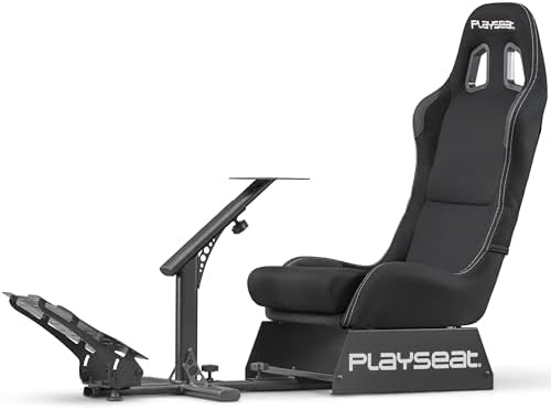 Playseat Evolution Sim Racing Cockpit   Comfortable Racing Simulator Cockpit   Compatible with All Steering Wheels & Pedals on The Market   Supports PC & Console   Actifit Edition