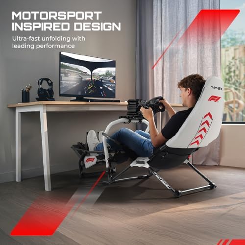Playseat  Challenge DD   F1  Edition  Foldable Racing Simulator Cockpit  Direct Drive  Logitech  Thrustmaster  Moza  Fanatec  Formula Racing Simulator