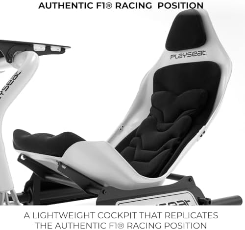 Playseat  Formula Instinct   F1  Edition Racing Simulator   Simracing  Authentic F1  Racing Position  Direct Drive  Open Cockpit Design