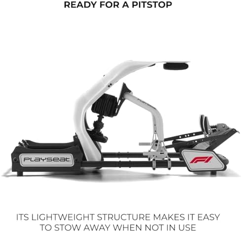 Playseat  Formula Instinct   F1  Edition Racing Simulator   Simracing  Authentic F1  Racing Position  Direct Drive  Open Cockpit Design