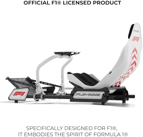 Playseat  Formula Instinct   F1  Edition Racing Simulator   Simracing  Authentic F1  Racing Position  Direct Drive  Open Cockpit Design