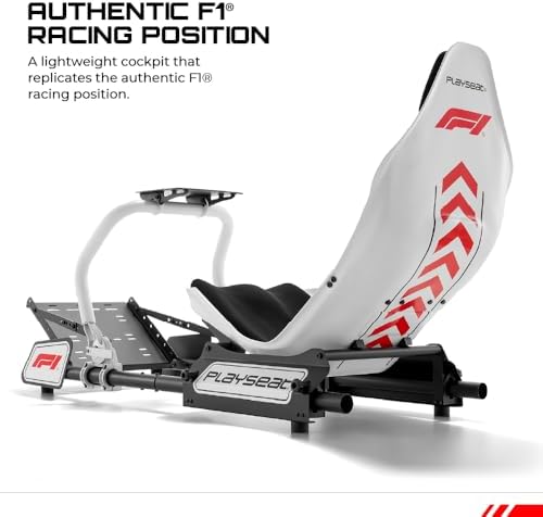 Playseat  Formula Instinct   F1  Edition Racing Simulator   Simracing  Authentic F1  Racing Position  Direct Drive  Open Cockpit Design