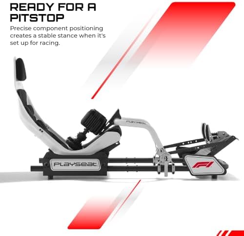 Playseat  Formula Instinct   F1  Edition Racing Simulator   Simracing  Authentic F1  Racing Position  Direct Drive  Open Cockpit Design