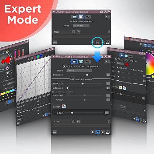 Plustek OpticFilm 8300i Ai Film Scanner   Converts 35mm Film & Slide into Digital  Bundle SilverFast Ai Studio 9   QuickScan Plus  Include Advanced IT8 Calibration Target  3 Slide 