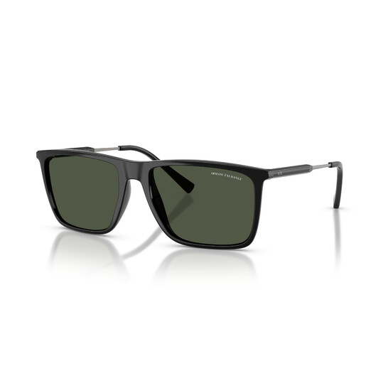 Polarized Green Square Men s Sunglasses