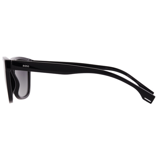 Polarized Grey Shaded Square Men s Sunglasses