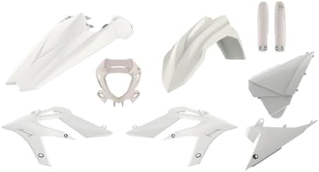 Polisport Kit de réplica de plástico para motocross (MX) para moto de cross BETA X-Trainer (2020-2022), calidad OEM, duradera, flexible y ajuste perfecto, rojo/blanco