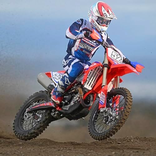 Polisport Kit de réplica de plástico para motocross (MX) para moto de cross BETA X-Trainer (2020-2022), calidad OEM, duradera, flexible y ajuste perfecto, rojo/blanco