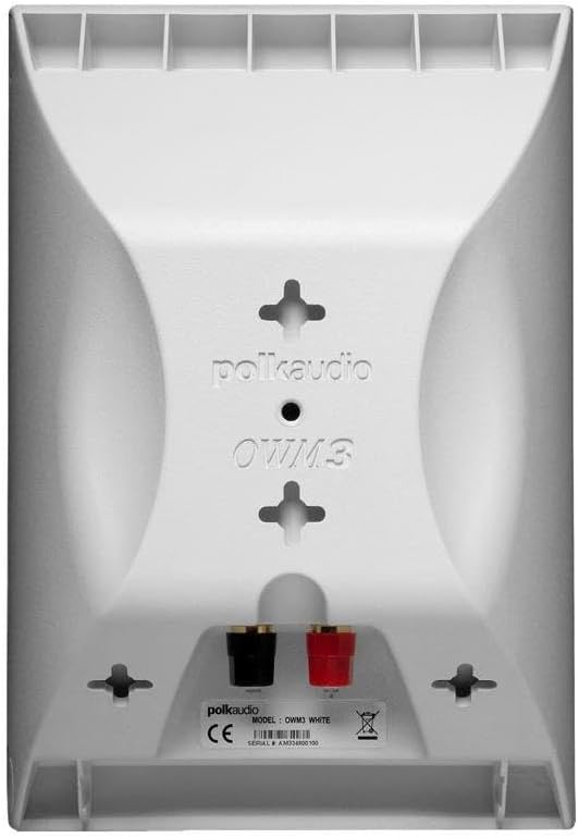 Polk Audio OWM3 Compact Satellite Speaker   4 Pack  Black