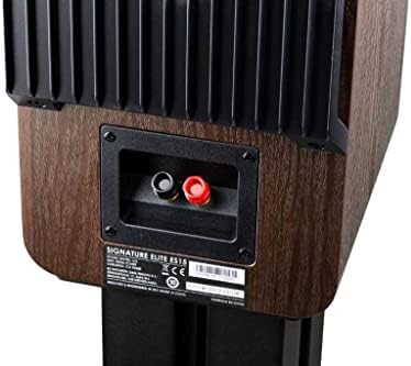 Polk Audio Signature Elite ES15 Hi Res Audio Certified 5 25 Inch Bookshelf Speaker   Pair  Black 