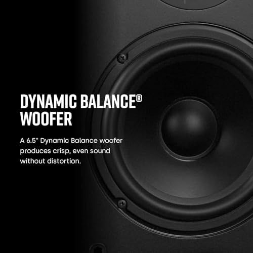 Polk Audio T15 Home Theater and Stereo Bookshelf Speakers   Deep Bass Response  Dolby and DTS Surround  Wall Mountable  Pair  Black