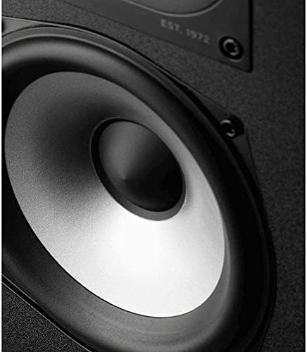 Polk Monitor XT15 Pair of Bookshelf or Surround Sound Speakers   Hi Res Audio Certified  Dolby Atmos & DTS X Compatible  1 Terylene Tweeter & 5 25 Dynamically Balanced Woofer  Pair  Midnight Black 