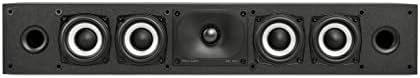 Polk Monitor XT15 Pair of Bookshelf or Surround Sound Speakers   Hi Res Audio Certified  Dolby Atmos & DTS X Compatible  1 Terylene Tweeter & 5 25 Dynamically Balanced Woofer  Pair  Midnight Black 