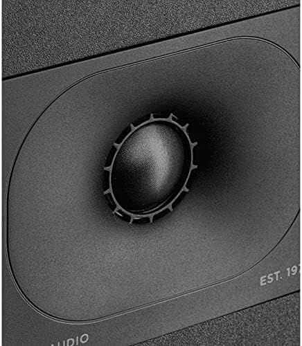 Polk Monitor XT20 Pair of Bookshelf or Surround Sound Speakers   Hi Res Audio Certified  Dolby Atmos & DTS X Compatible  1 Terylene Tweeter & 6 5 Dynamically Balanced Woofer  Pair  Midnight Black