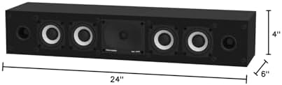 Polk Monitor XT20 Pair of Bookshelf or Surround Sound Speakers   Hi Res Audio Certified  Dolby Atmos & DTS X Compatible  1 Terylene Tweeter & 6 5 Dynamically Balanced Woofer  Pair  Midnight Black