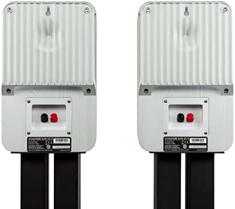 Polk Signature Elite ES20 - Altavoz de estantería, audio de alta resolución, compatible con Dolby Atmos y DTS:X, tweeter de 1 pulg y woofer de 6.5 pulg, tecnología Power Port (par, negro impactante)