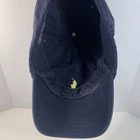 Polo Ralph Lauren Hat Adjustable One Size Navy Blue Unisex Cap Yellow Pony