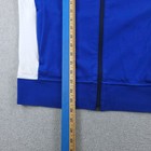 Polo Ralph Lauren Jacket Mens Small Blue White Colorblock Full Zip Track Sweater