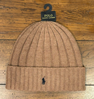 Polo Ralph Lauren Men s Beanie Skull Cap NWT Black Gray Tan