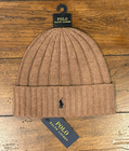 Polo Ralph Lauren Men s Beanie Skull Cap NWT Black Gray Tan