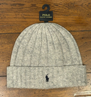Polo Ralph Lauren Men s Beanie Skull Cap NWT Black Gray Tan