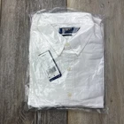 Polo Ralph Lauren Oxford Sport Shirt White Brand New Retail  125 00 Size  Large