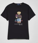 Polo Ralph Lauren Polo Bear T Shirt Men Size Medium Black Graphic Classic Fit