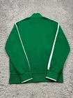 Talla S - Polo Ralph Lauren Track Jacket Men Medium Double Knit Green Performance Full Zip