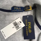 Chaqueta deportiva Polo Ralph Lauren para hombre, talla pequeña, gris, color block, cremallera completa, cuello alto