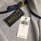 Chaqueta deportiva Polo Ralph Lauren para hombre, talla pequeña, gris, color block, cremallera completa, cuello alto