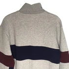 Chaqueta deportiva Polo Ralph Lauren para hombre, talla pequeña, gris, color block, cremallera completa, cuello alto