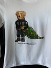 Polo Ralph Lauren X Mass Bear LS T Shirt Sz M 10 12 youth NWT special edition MA