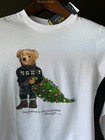 Polo Ralph Lauren X Mass Bear LS T Shirt Sz M 10 12 youth NWT special edition MA