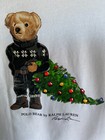 Polo Ralph Lauren X Mass Bear LS T Shirt Sz M 10 12 youth NWT special edition MA