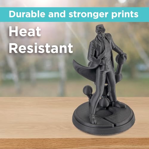 Polymaker ABS Filament 1 75mm Dark Grey  3D Printer Filament 1 75mm Heat Resistant 1kg   PolyLite ABS 3D Printing Filament 1 75mm  Strong & Durable  Dimensional Accuracy  /  0 03mm