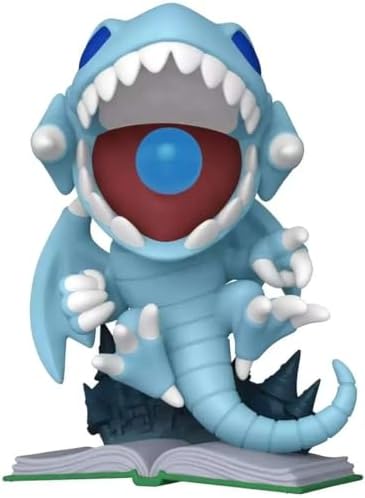Pop  Animation  Yu Gi Oh    Super Blue Eyes Toon Dragon  Glow in The Dark   Hot Topic Exclusive 