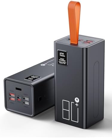 Portable Charger 90000mAh Battery Pack High Capacity  30W Fast Charging Power Bank USB C PD 3 0  5 Output 2 Input Portable Battery Charger with LED Display Large Powerbank for Outdoor Camping Travel
