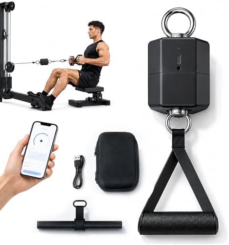 Portable Digital Force Gauge  500kg Push Pull Dynamometer with 0 1kg Resolution  Force Testing System for Gym Training & Sports Science Equipment