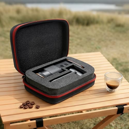 Portable Electric Burr Coffee Grinder Wirsh Geimori T38 with 3600mAh Battery& Stepless Adjustment for Espresso Pour Over French Press  Single Dose  Fast USB C Charging  Travel & Home Use