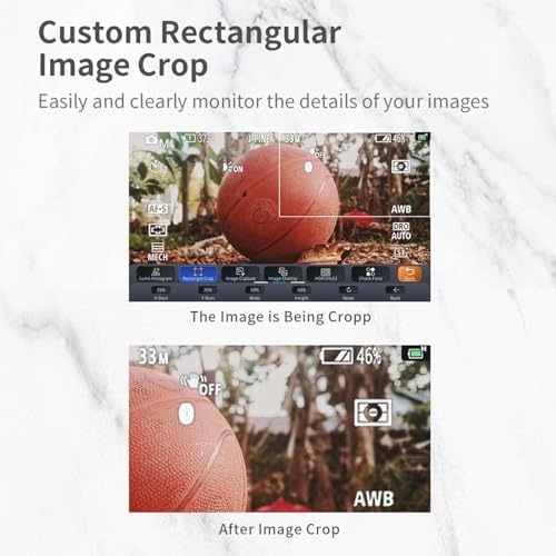 Portkeys LH7P 7inch Camera Monitor 1000nit High Brightness 1920 x 1080 IPS Touchscreen Monitor  with Built in Wireless Module  Support Stretch Effects  3D LUT Output for DSLR Cameras  Black 